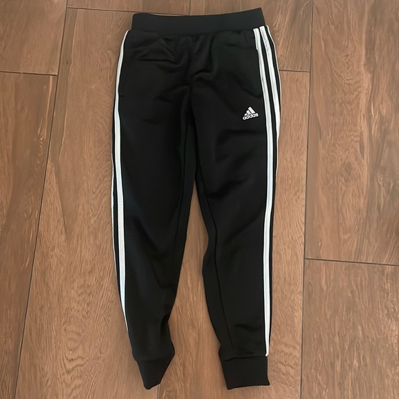 Adidas Track Pants Joggers AK4547 & Bomber Jacket Set Used Boys Girls Unisex - Picture 2 of 7